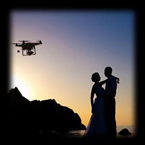 Drone in action